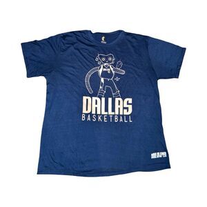 Dallas Mavericks Men's XL Blue Graphic Print Special Edition T-Shirt: Deep Ellum